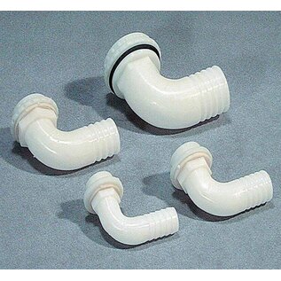 Slangverbinder haaks 20mm met moer