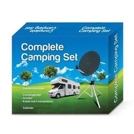 Draagbare Satellietset rond