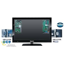 Teleco LED TV incl. Receiver
