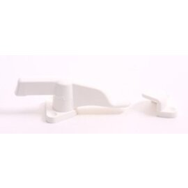 Deurwervel wit/ lang model