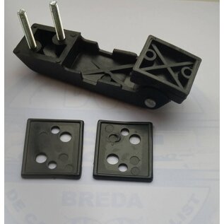 Scharnier buitendeur opbouw á 2 st