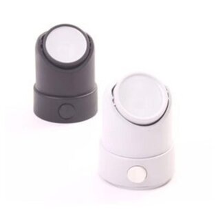 Spot opbouw halogeen zwart