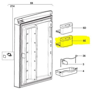 Dometic Deurvakje uitklapbaar