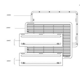 Dometic Inbouw frame L500
