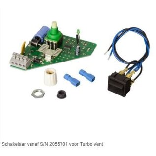 Fiamma Schakelaar vanaf S/N 2055701 voor Turbo Vent