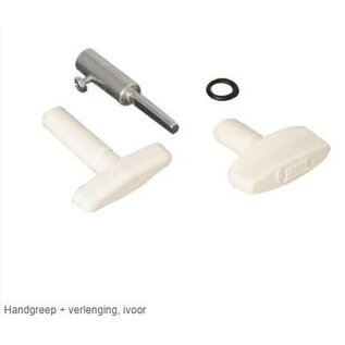 Fiamma Handgreep + verlenging, ivoor