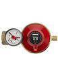 Universeel Gasdrukregelaar met afblaasbeveiliging en manometer