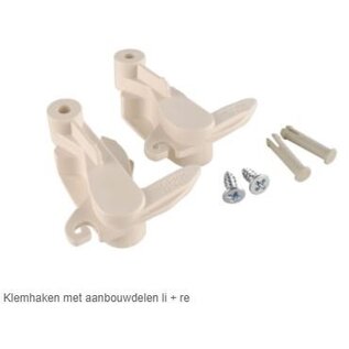 Dometic Klemhaken met aanbouwdelen links + rechts