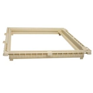 Hartal Onderkader wit /crème 40 x 40