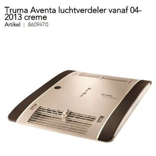 Truma Aventa luchtverdeler vanaf 04-2013 creme