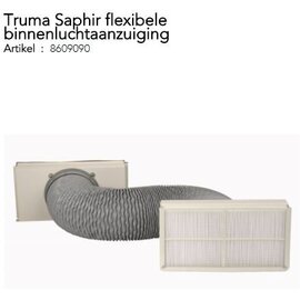 Truma Saphir flexibele binnenluchtaanzuiging