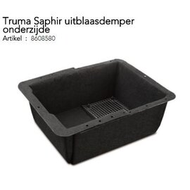 Truma Saphir uitblaasdemper onderzijde