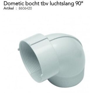 Dometic Bocht tbv luchtslang 90°