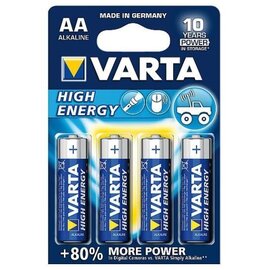 Varta Batterijen AA penlite - high energy Alkaline 4 stuks