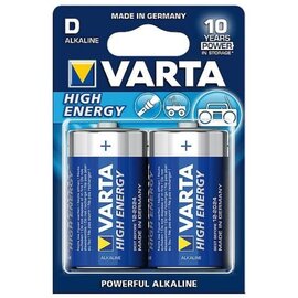 Varta Batterijen Monocel D - High Energy Alkaline 2 Stuks