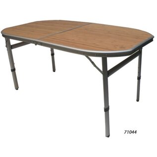 Defa opvouwbare bamboe tafel ovaal
