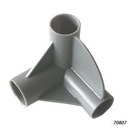 Defa hoekstuk boven grijs