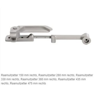 Dometic raamuitzetter voor S-6 raam rechts