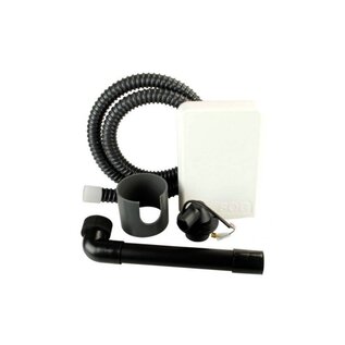 SOG toiletontluchting wandvariant type D wit