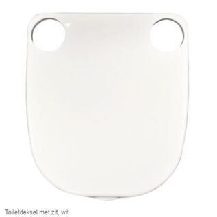 Dometic toilet zitting met deksel, wit