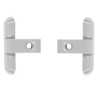 Eindstuk sierlijst grijs