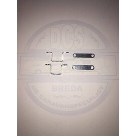 Bevestigingsbeugel voor gaskraan 17mm