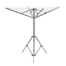 Bo-camp Droogmolen met voet - Demontabel - Draadlengte 15 meter