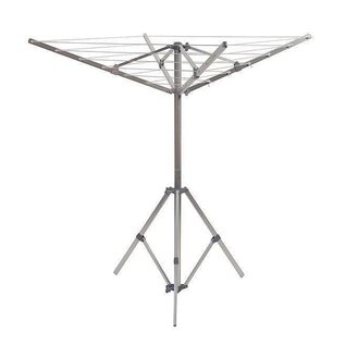 Bo-camp Droogmolen met voet - Demontabel - Draadlengte 15 meter