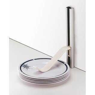 Multifunctionele Bordenklem - Aluminium/Kunststof - Wit