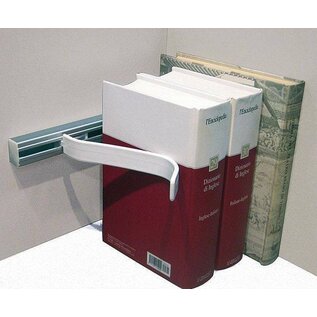 Multifunctionele Bordenklem - Aluminium/Kunststof - Wit