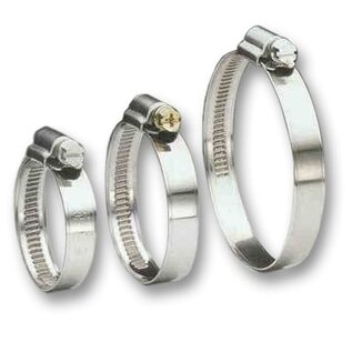 Slangklem metaal wormschoef 25-40 mm á 2st