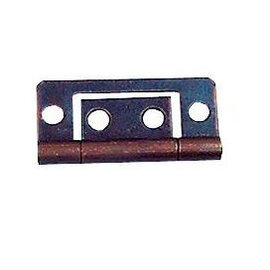 Scharnier gevoegd 38 mm brons á 2 st