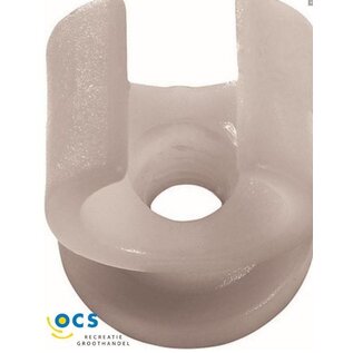 bevestiging zadel8 mm nylon  á 10 st