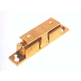 Dubbele kogelsnapper metaal brons 43mm