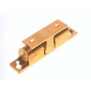 Dubbele kogelsnapper metaal brons 43mm