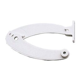 Kastklephouder kunststof grijs