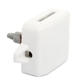 Pushlock kast- en/of toiletdeurslot spanjolet wit