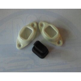 Deurvanger kunststof 3 delig