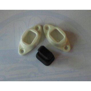 Deurvanger kunststof 3 delig