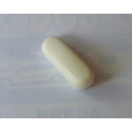 Deurwervel zonder plaat wit