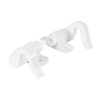 Sluithaak wit voor spanjoletstang