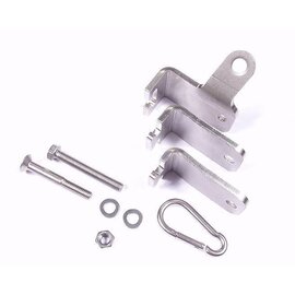 Westfalia Hulpkoppeling RVS kort