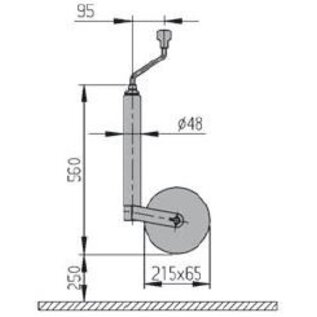 AL-KO Neuswiel Plus buisdiameter 48 mm
