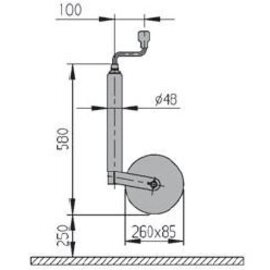 AL-KO Neuswiel plus met luchtband