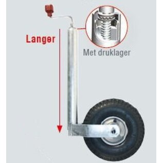 AL-KO Neuswiel plus met luchtband