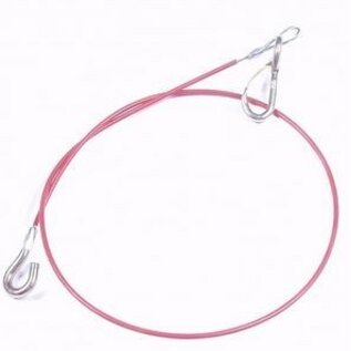 Breekkabel m. knijphaak 1000 mm