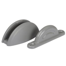 Deurvanger grijs met onderlegplaat 10mm