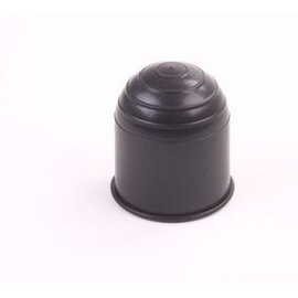 Trekhaakdop zwart mat