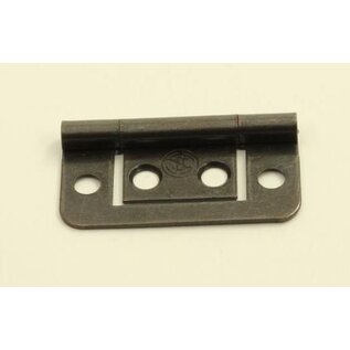 Scharnier vlak1,5 38 mm brons á 2 st