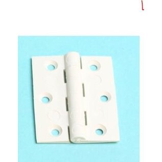 Scharnier kunststof 5 x 4 cm